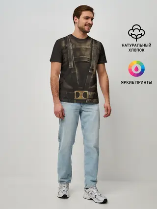 Мужская базовая футболка / Бейн