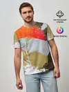 Мужская базовая футболка / Art Abstraction