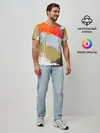 Мужская базовая футболка / Art Abstraction