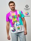 Мужская базовая футболка / AMONG US UNICORN