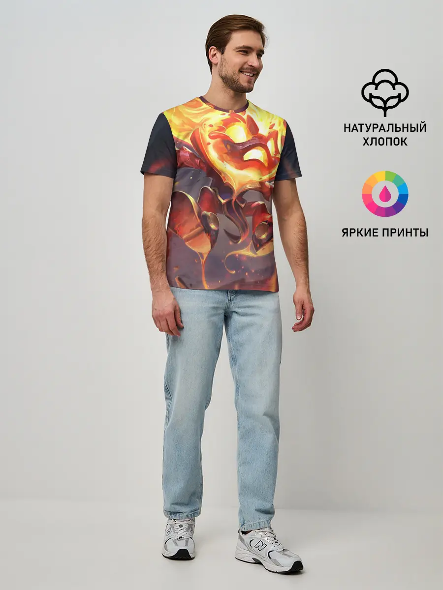 Мужская базовая футболка / League Of Legends