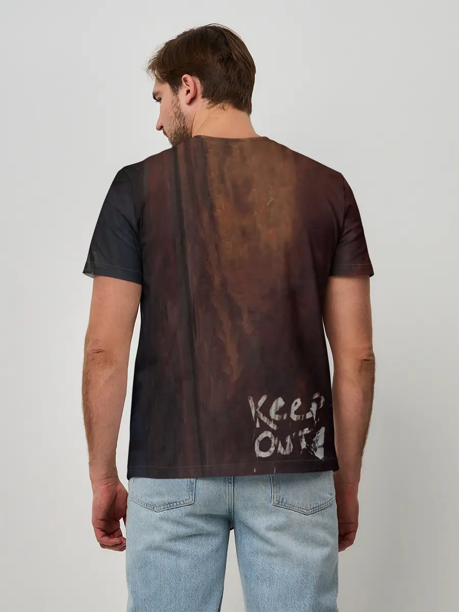 Мужская базовая футболка / Keep out