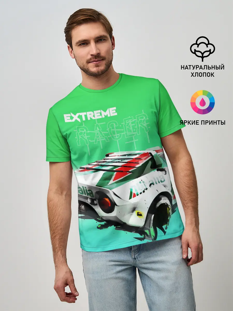 Мужская базовая футболка / Extrime Racer
