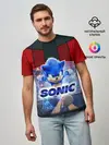 Мужская базовая футболка / Соник 2020