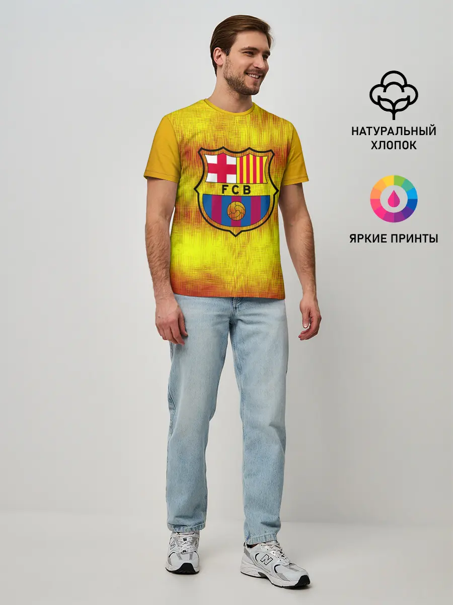 Мужская базовая футболка / BARCELONA