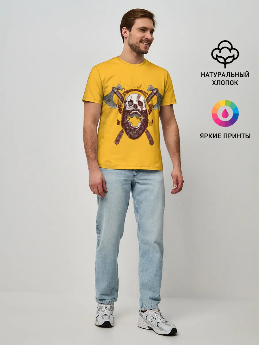 Мужская базовая футболка / Battle roar