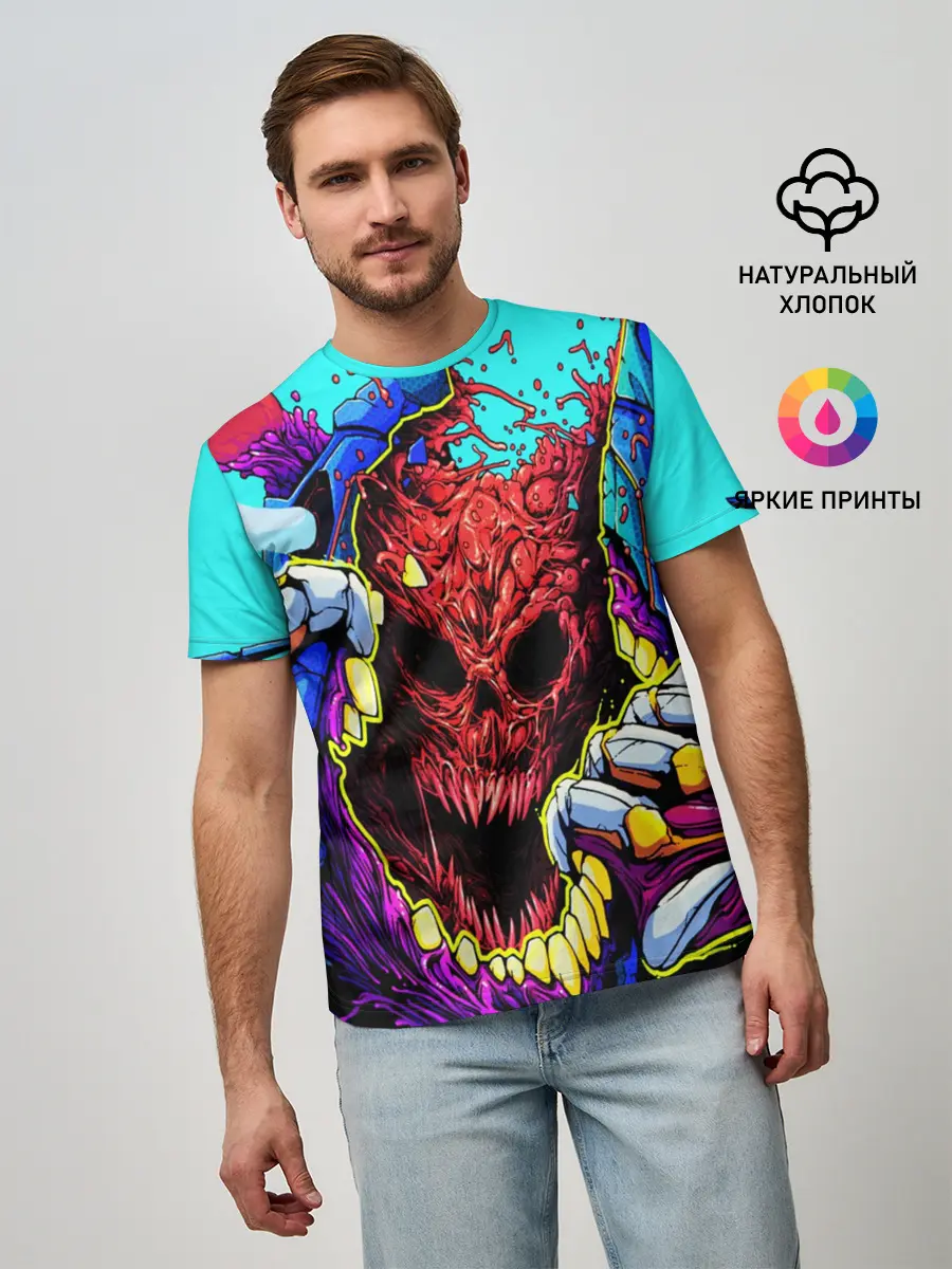 Мужская базовая футболка / HYPER BEAST