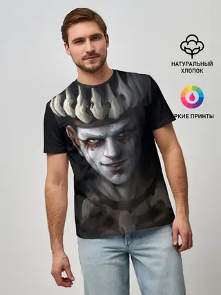 Мужская базовая футболка / vikings