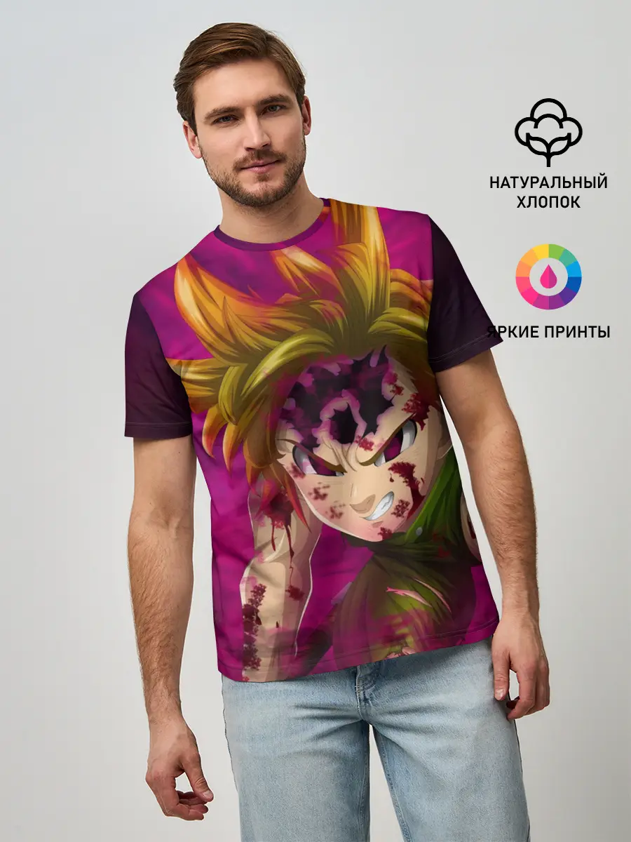 Мужская базовая футболка / Мелиодас