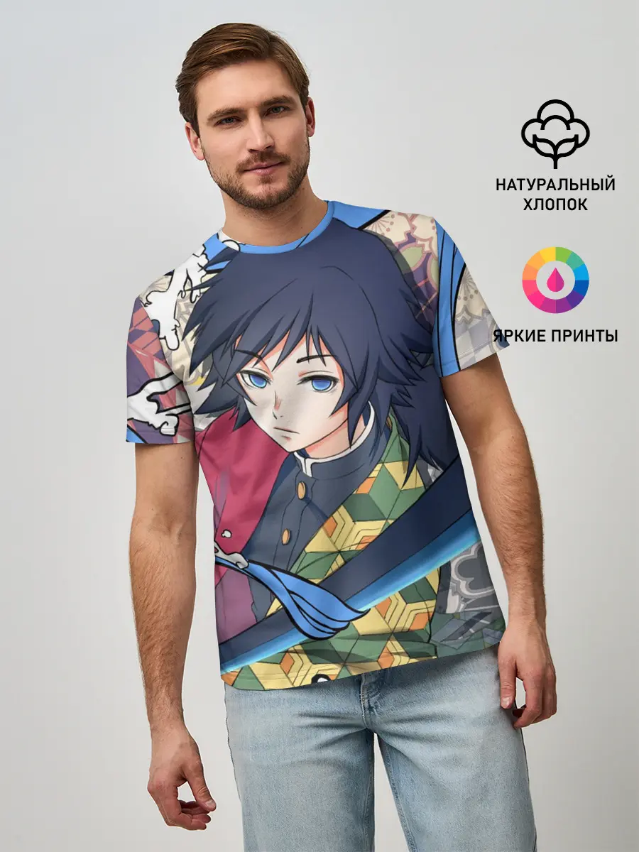 Мужская базовая футболка / ГИЮ ТОМИОКА ФРЕСКА