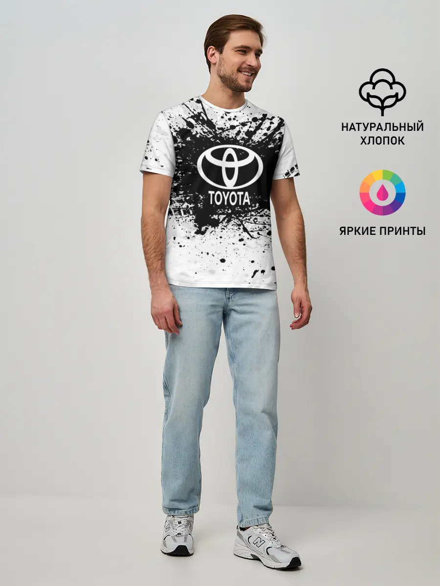 Мужская базовая футболка / Toyota