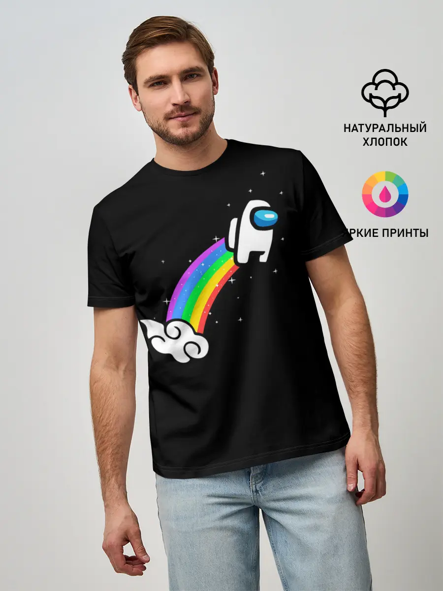 Мужская базовая футболка / Among Us