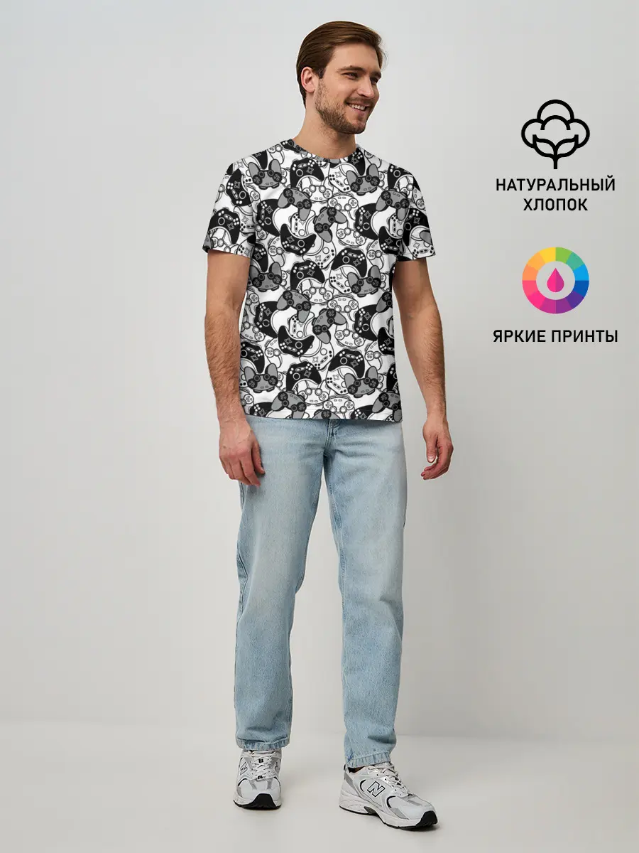 Мужская базовая футболка / Геймер