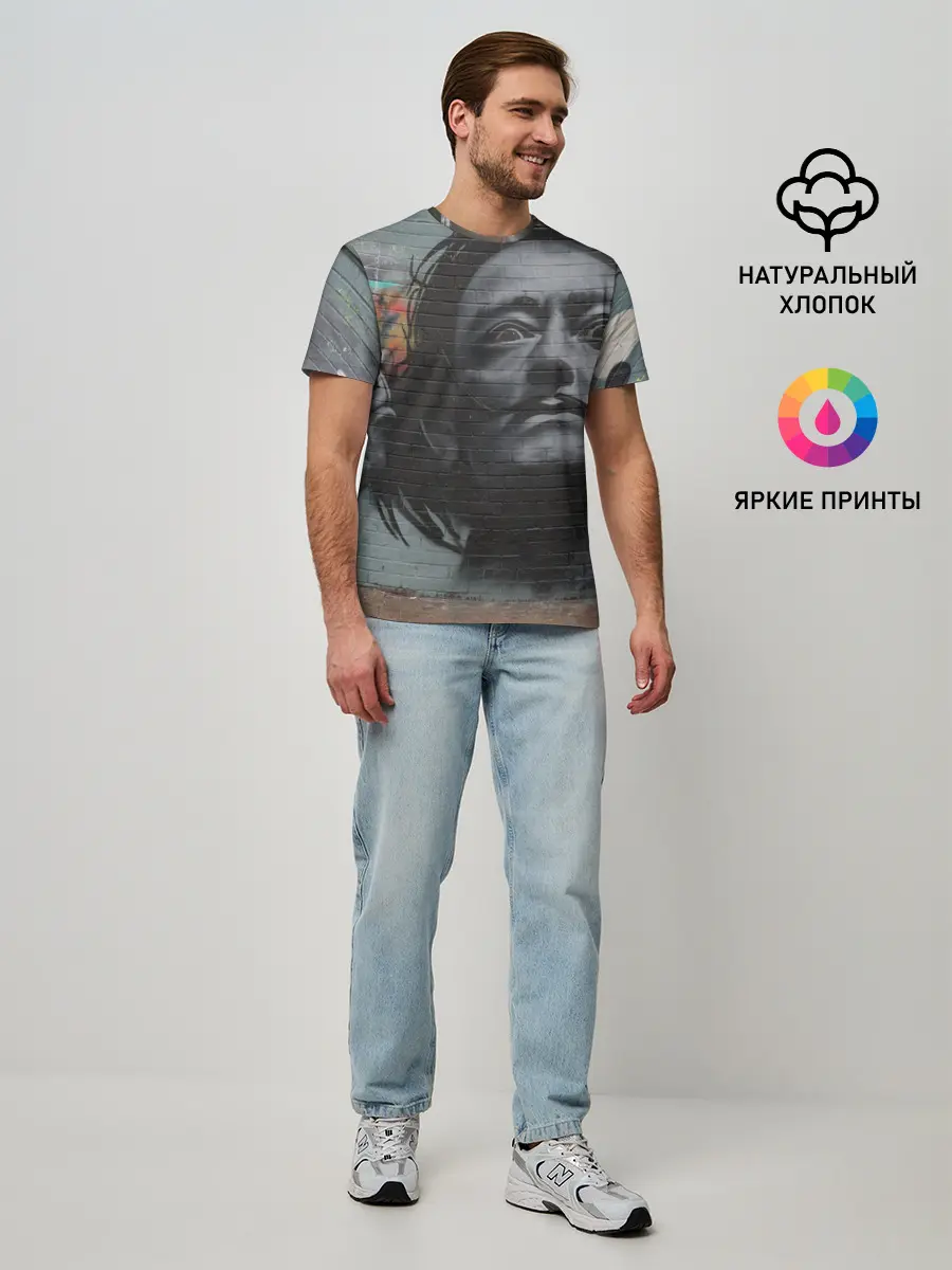 Мужская базовая футболка / Сальвадор Дали