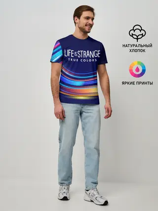 Мужская базовая футболка / Life is Strange: True Colors