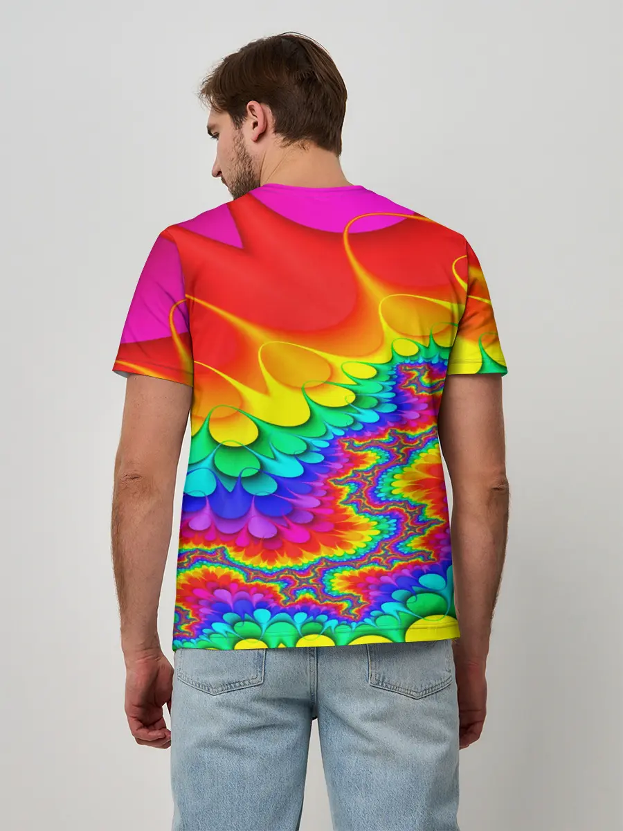 Мужская базовая футболка / TIE-DYE