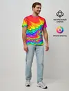 Мужская базовая футболка / TIE-DYE