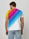 Мужская базовая футболка / РАДУЖНЫЕ ПОЛОСЫ | RAINBOW