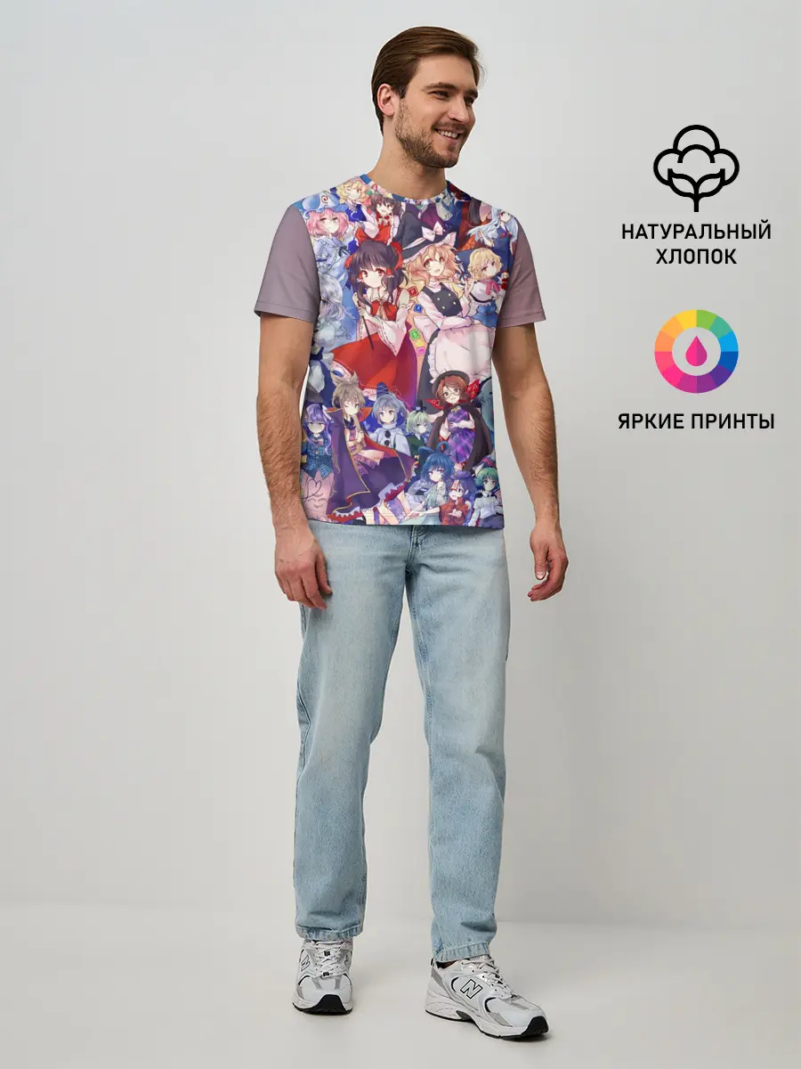 Мужская базовая футболка / Touhou