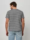 Мужская базовая футболка / В ЧЕРНО-БЕЛУЮ ПОЛОСКУ