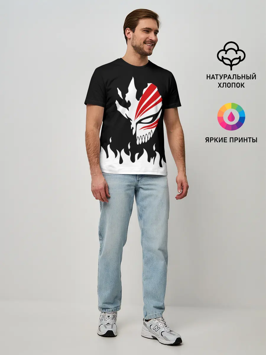 Мужская базовая футболка / BLEACH