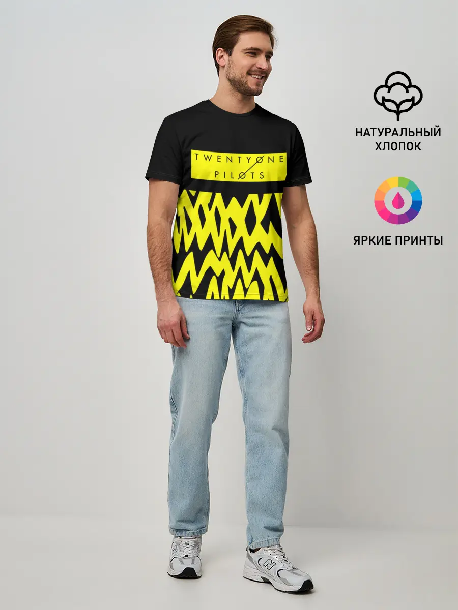 Мужская базовая футболка / Twenty One Pilots 12