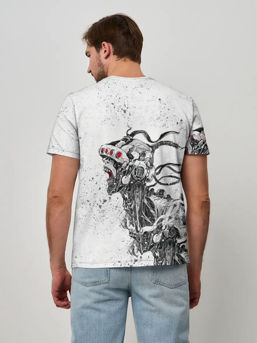 Мужская базовая футболка / CYBERPUNK 2077