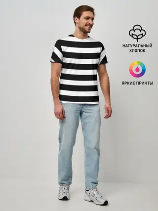 Мужская базовая футболка / Моряк