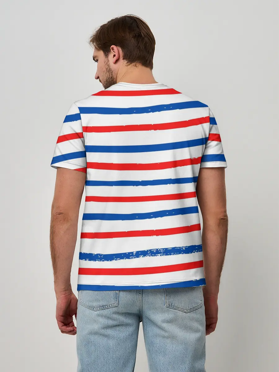 Мужская базовая футболка / Крабик