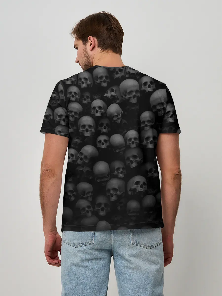 Мужская базовая футболка / Five Finger Death Punch | 5FDP