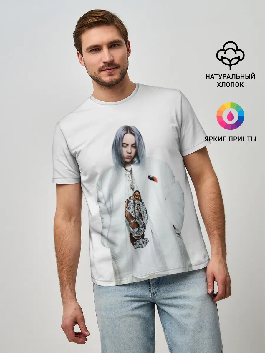 Мужская базовая футболка / BILLIE EILISH