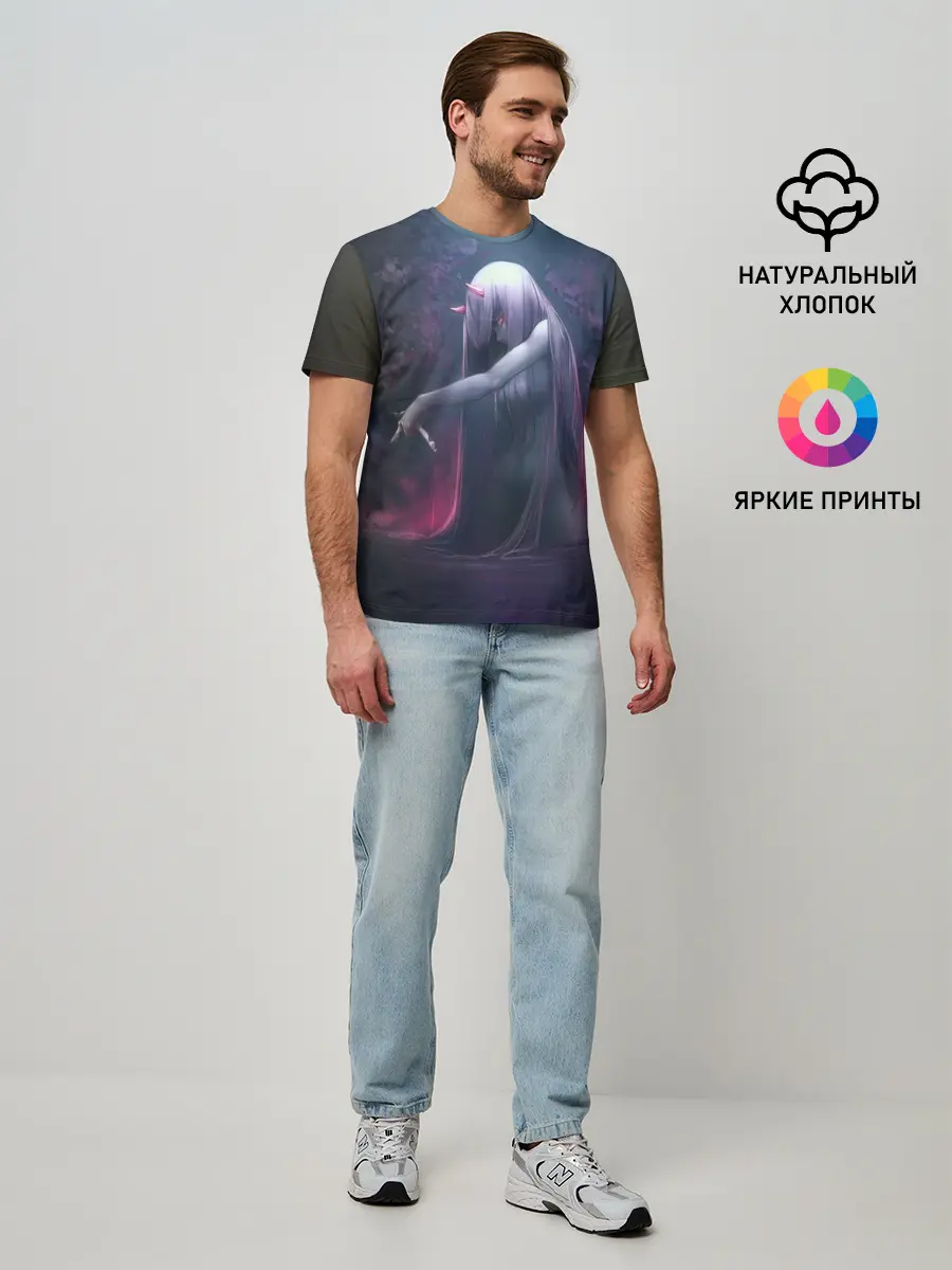 Мужская базовая футболка / ноль два облик