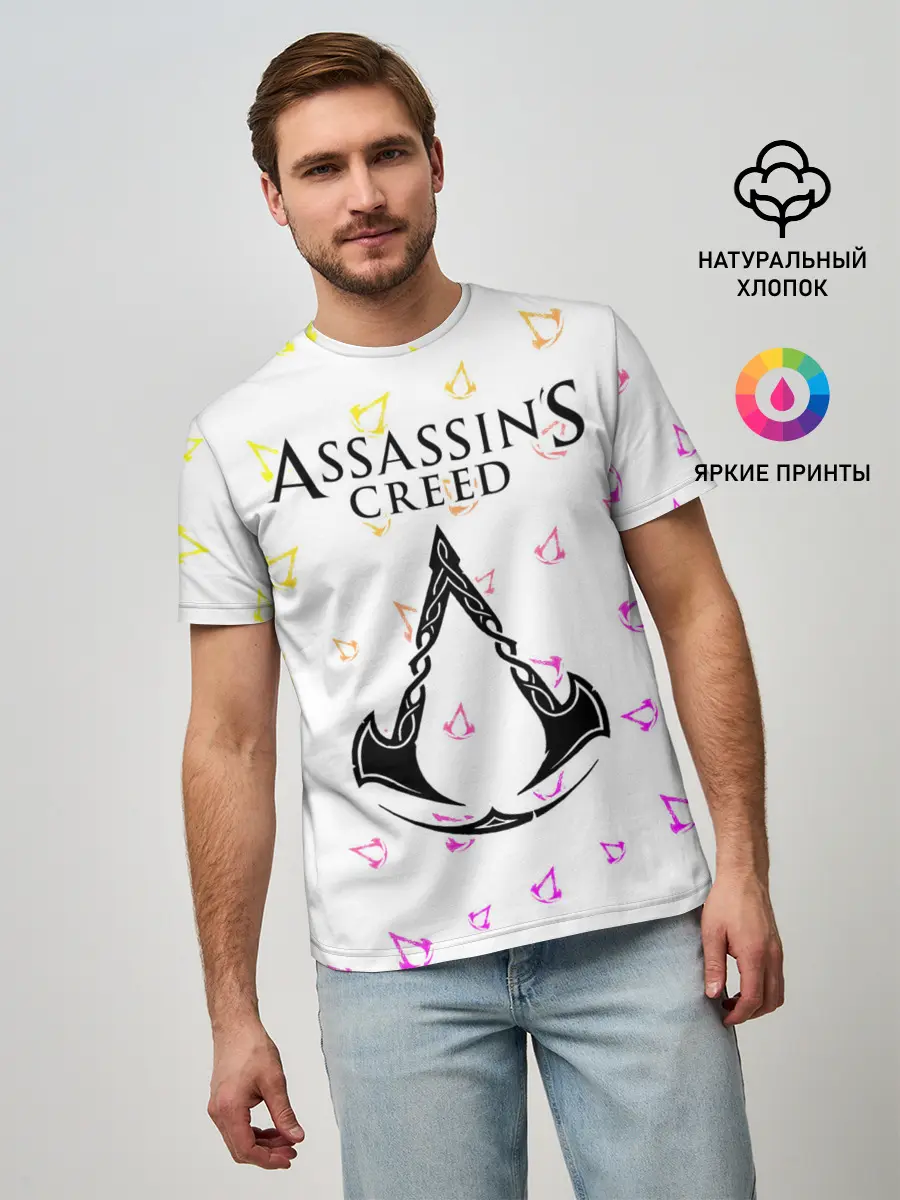 Мужская базовая футболка / ASSASSIN’S CREED VALHALLA