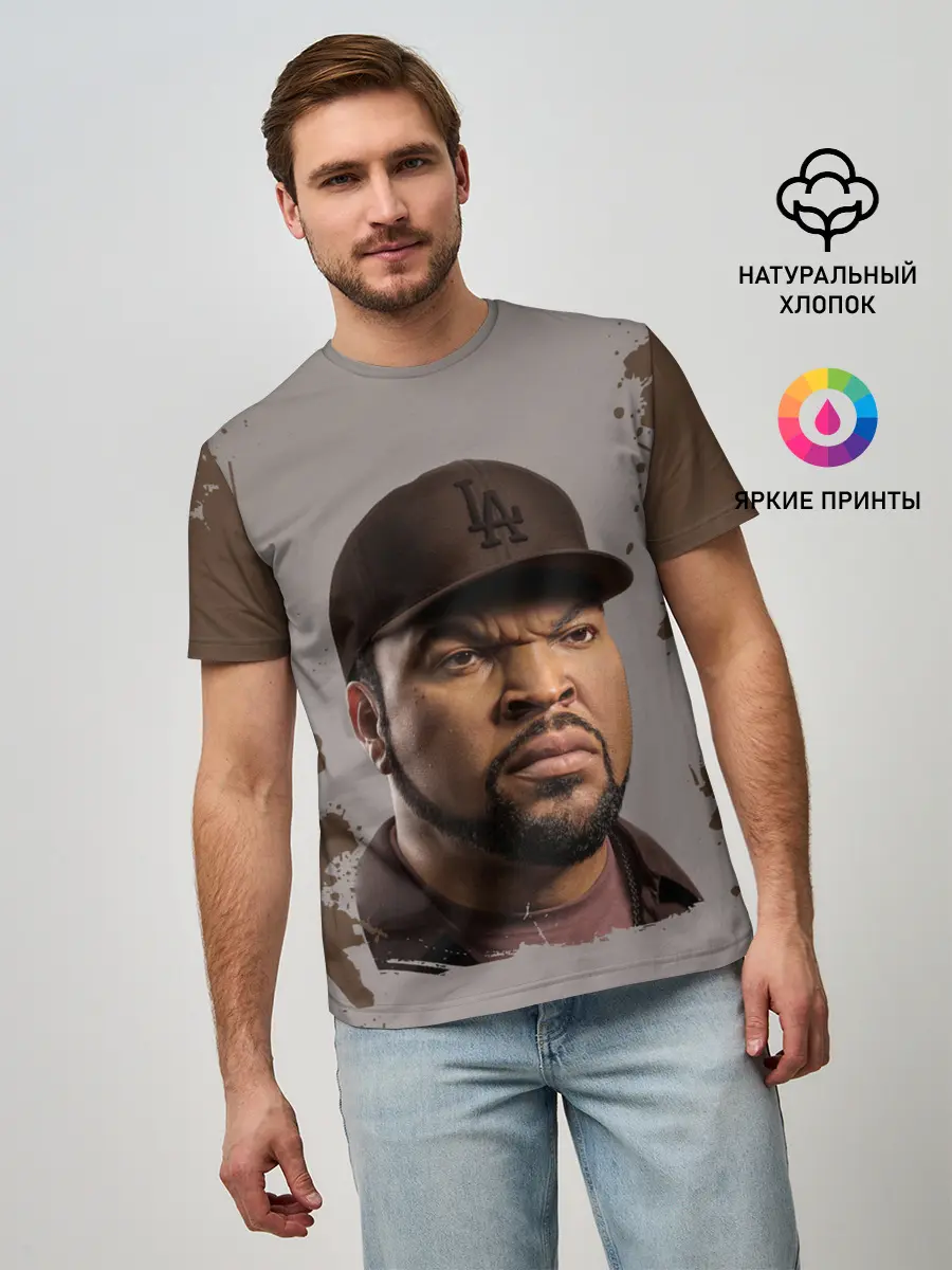 Мужская базовая футболка / Ice Cube | Айс Куб