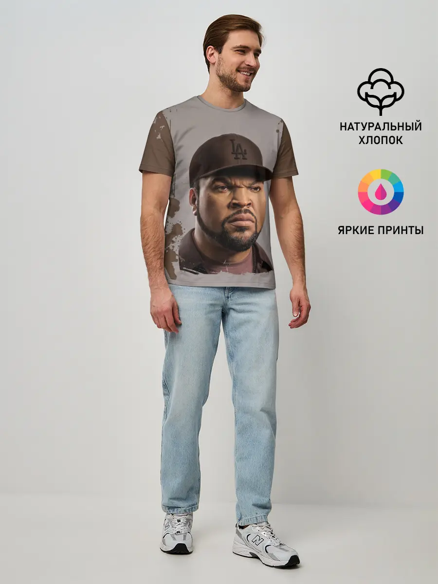 Мужская базовая футболка / Ice Cube | Айс Куб