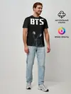 Мужская базовая футболка / BTS