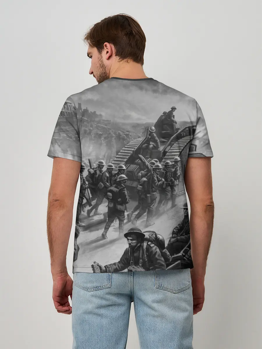 Мужская базовая футболка / Sabaton