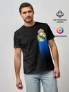 Мужская базовая футболка / REAL MADRID / РЕАЛ МАДРИД