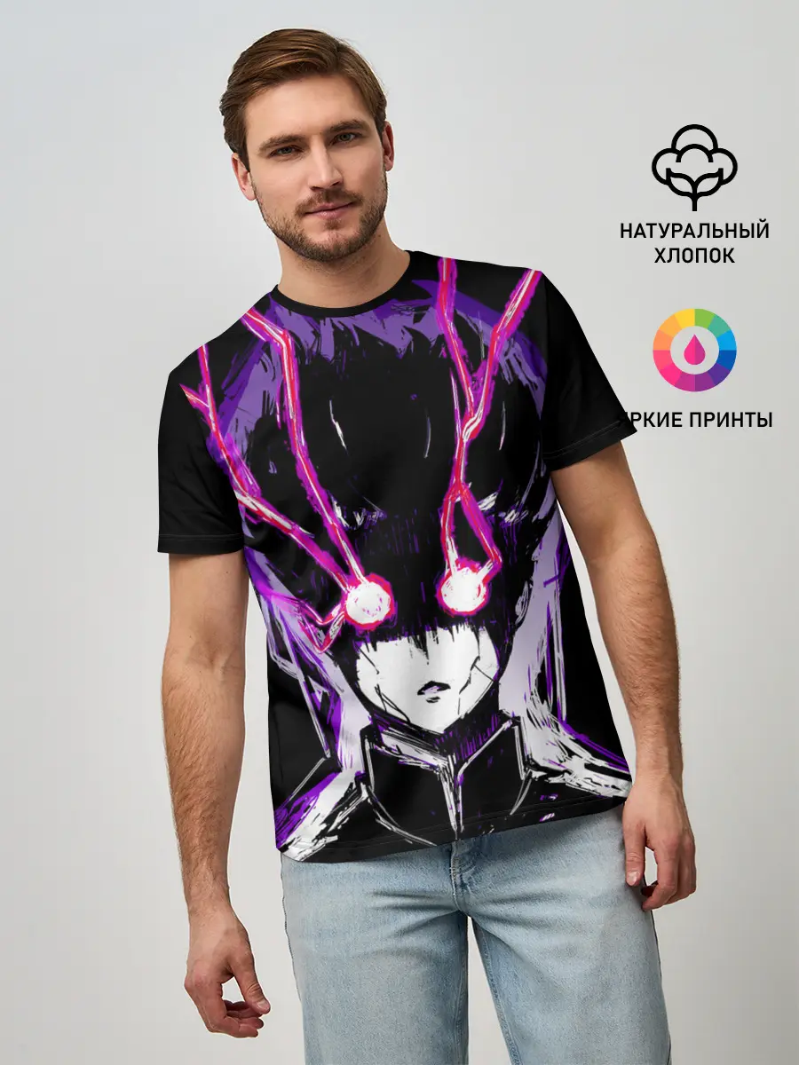 Мужская базовая футболка / Шигэо Кагэяма 100%