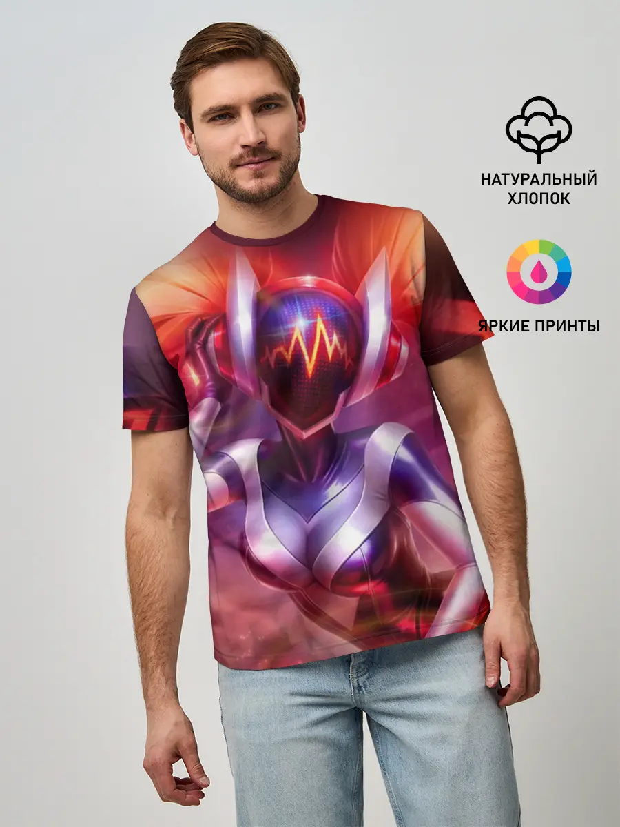 Мужская базовая футболка / DJ Sona | League of Legends