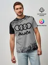 Мужская базовая футболка / AUDI / АУДИ
