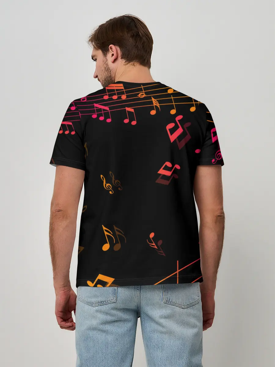 Мужская базовая футболка / HAZBIN HOTEL ALASTOR.