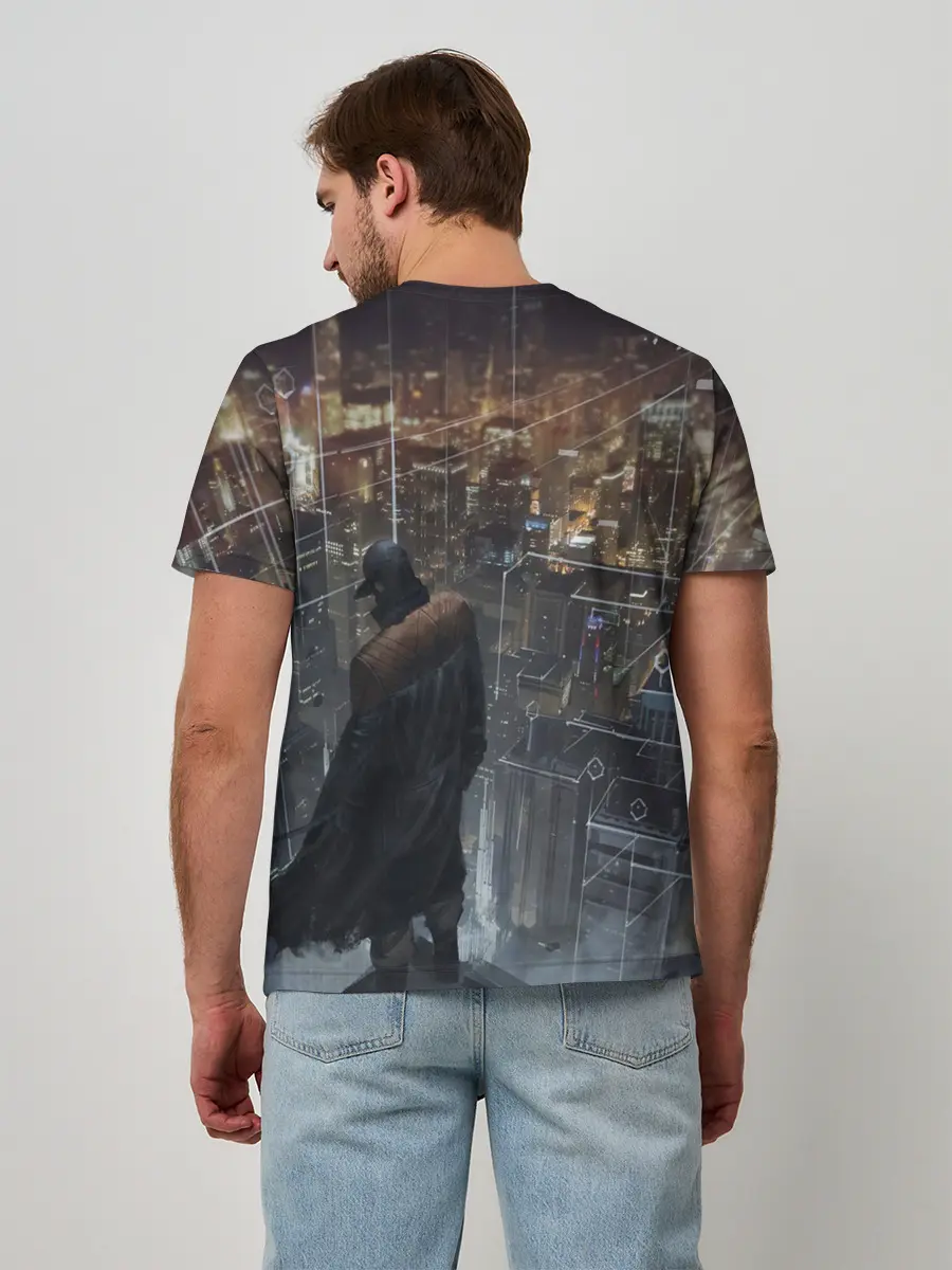 Мужская базовая футболка / Watch Dogs