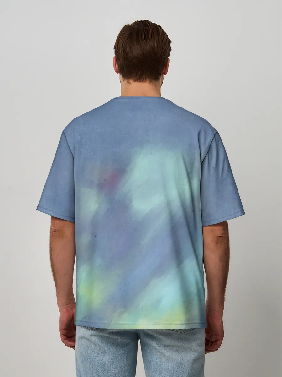 Мужская футболка оверсайз / Клоун Багги