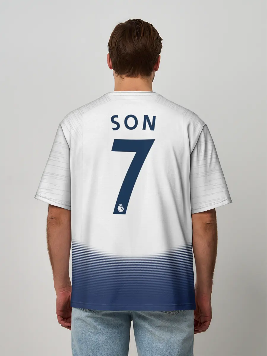 Мужская футболка оверсайз / Son home 18-19