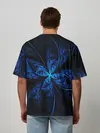 Мужская футболка оверсайз / DIGITAL FRACTAL