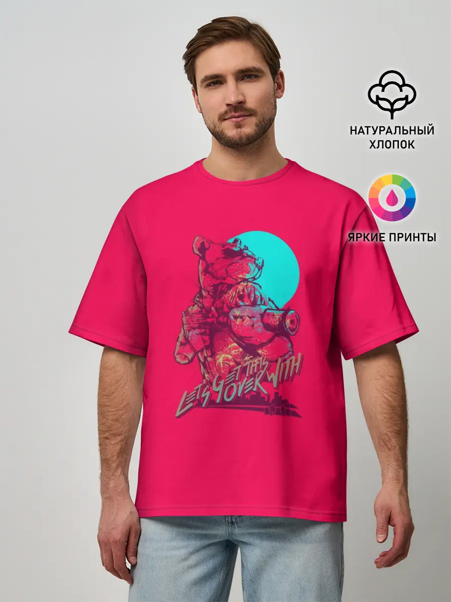 Мужская футболка оверсайз / Рихтер