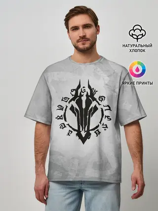 Мужская футболка оверсайз / Darksiders