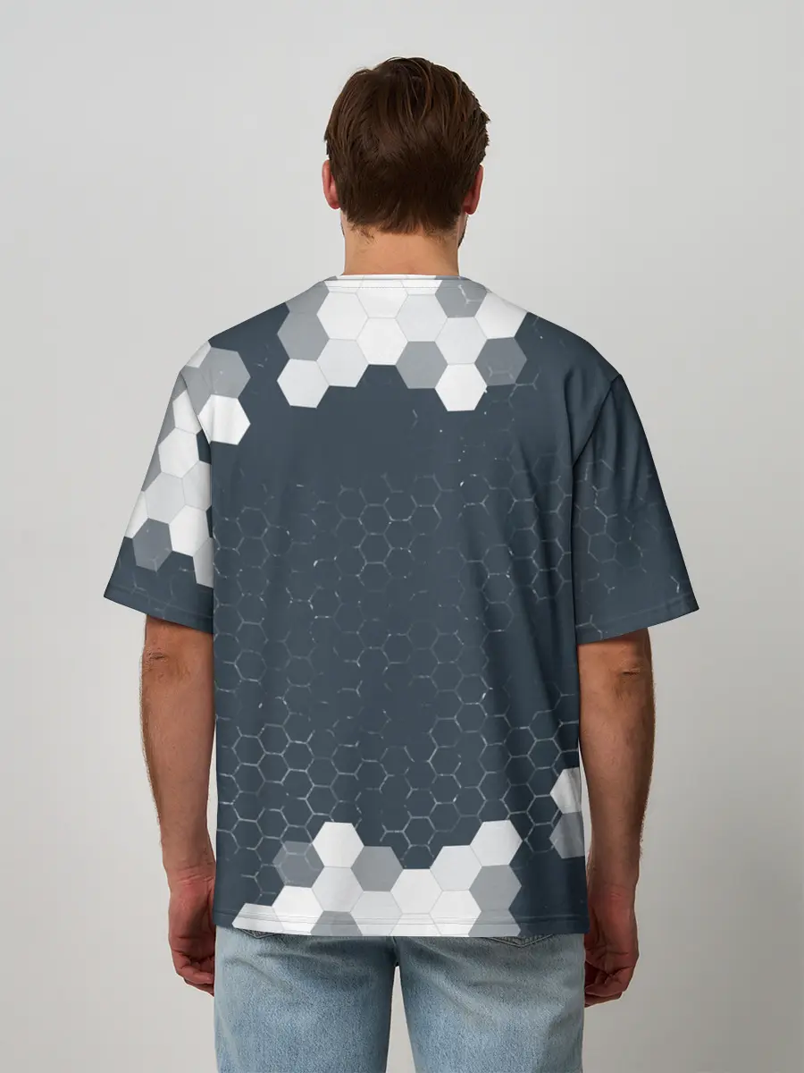 Мужская футболка оверсайз / EVE ONLINE / ИВ ОНЛАЙН