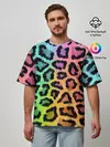 Мужская футболка оверсайз / JAGUAR GRADIENT